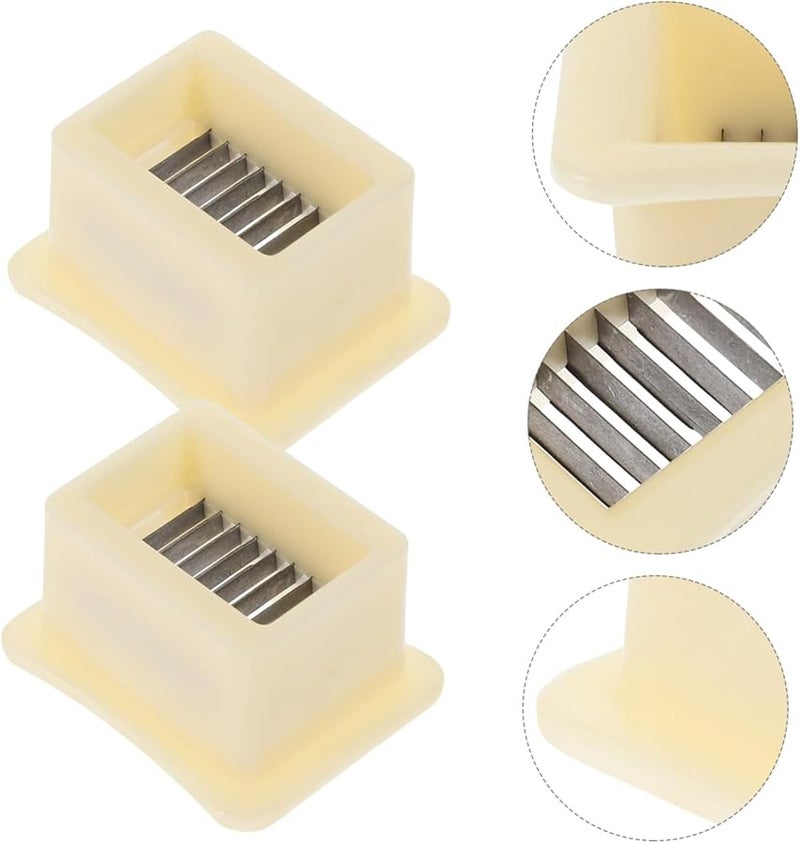 3pcs Handled Vegetable Grater Set with Finger Guard for Potatoes Onions Cheese Easy Clean - Image 3